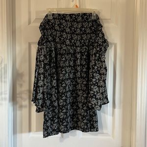 Shoulderless top sz xl